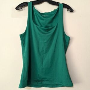 Reitmans R Essentials Double Layer Sculpting Tank Square Neckline Size XL NWOT